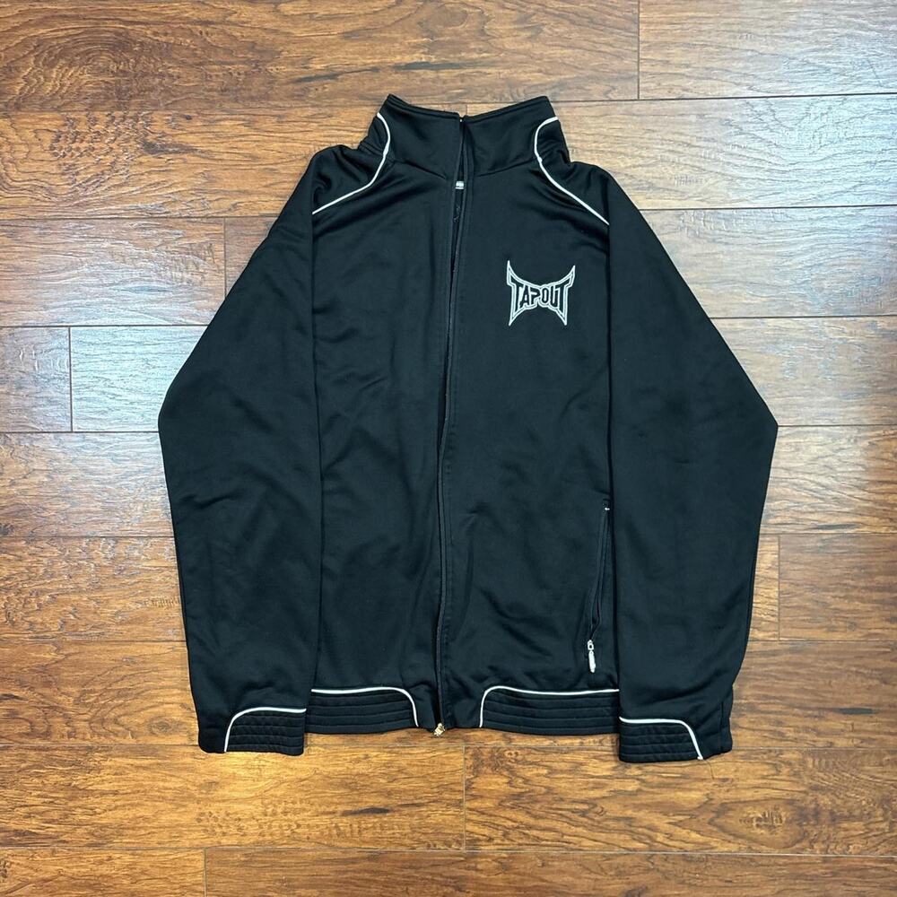 2000s Tapout Embroidered Logo Y2K Full-Zip Track Jacket Men’s Size 2XL